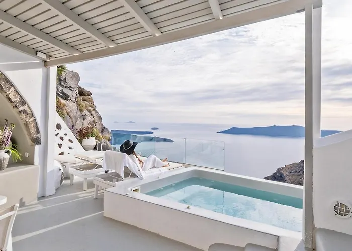 Lejlighedshotel Anemos Cave Imerovigli (Santorini)