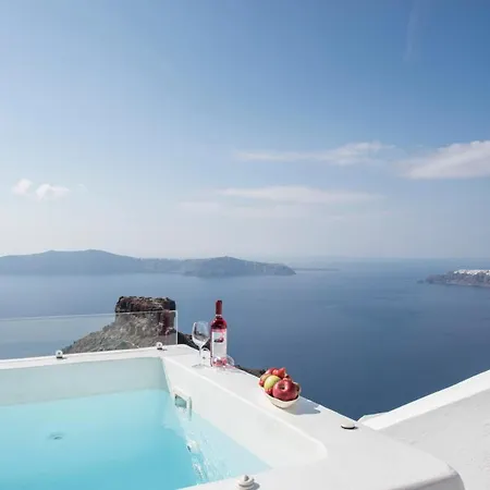 Anemos Cave Lägenhetshotell Imerovigli (Santorini)